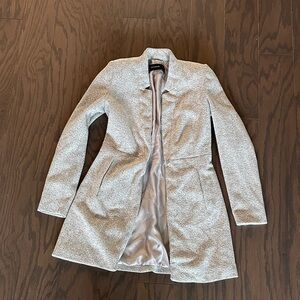 Zara Light Gray Trench Coat